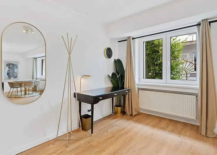 Chic 1br Near Kirchberg & Centre Apartament Luksemburg